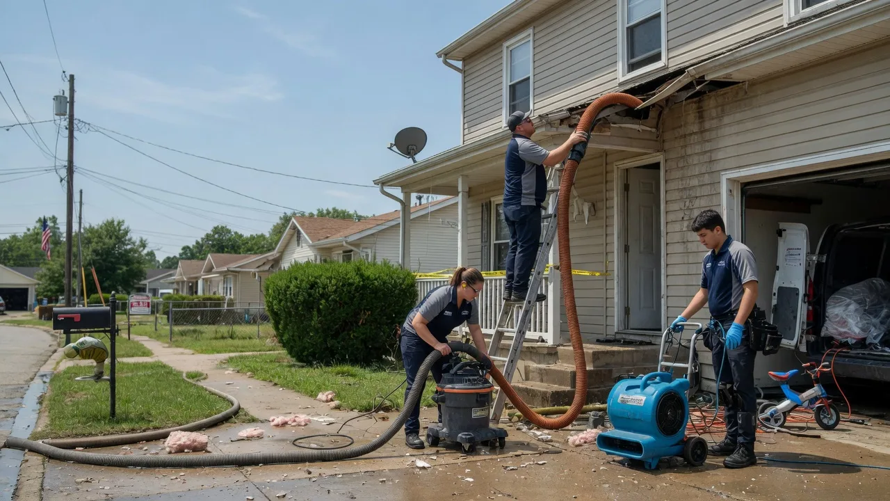 Water Damage Restoration in Oglesby, TX near me